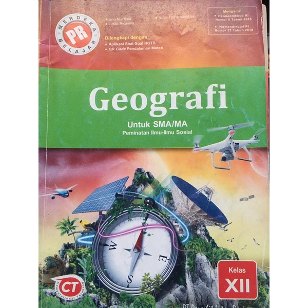 [Preloved] Lks Geografi Kelas 12 Intan Pariwara