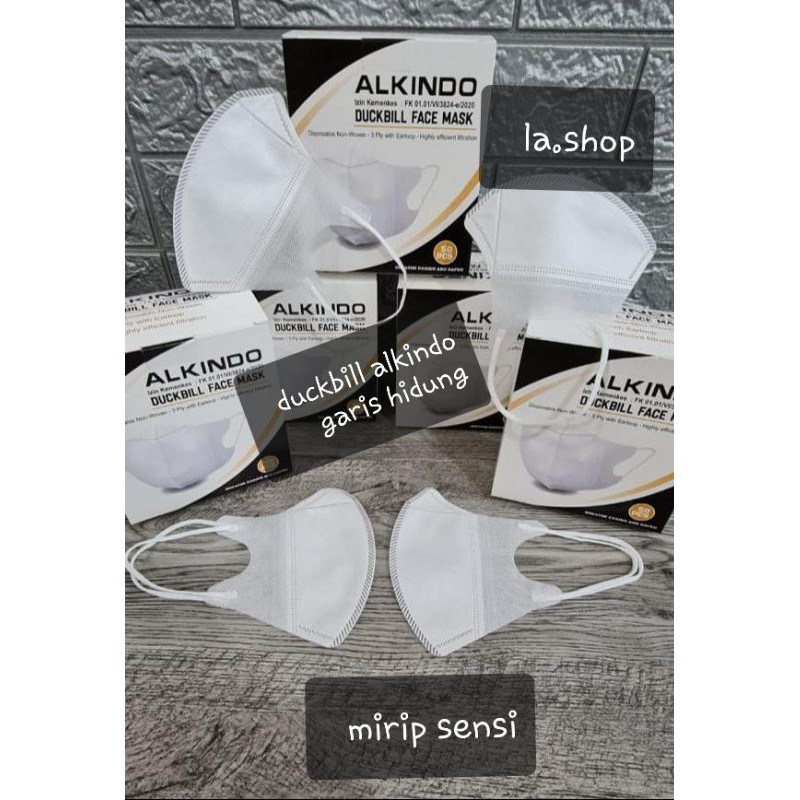 Masker duckbill alkindo isi 50