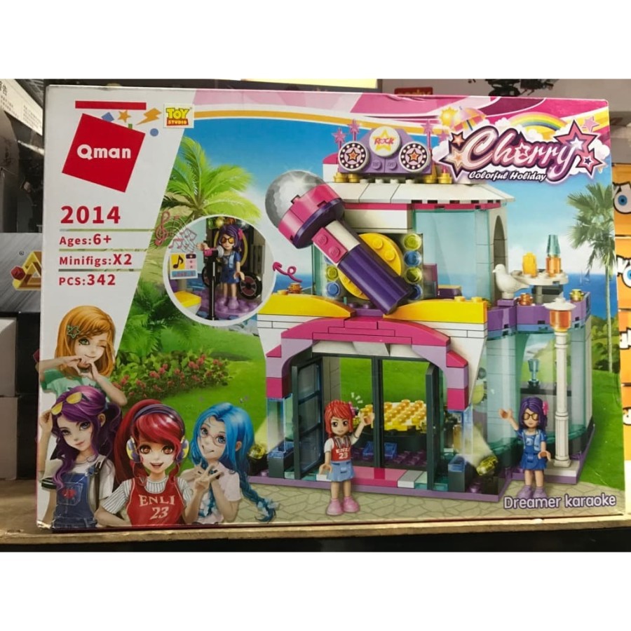 Bricks Lego Block Qman Cherry Colorful Holiday Dreamer Karaoke 2014