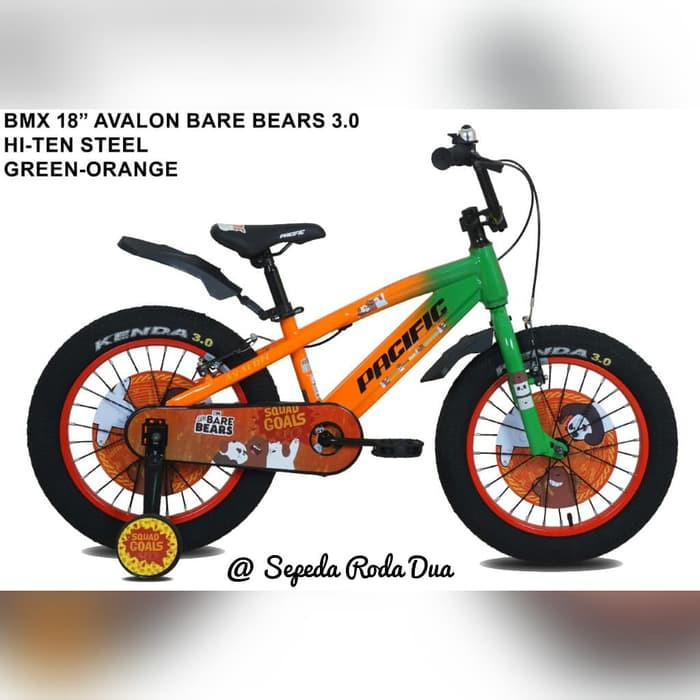 Jual Sepeda BMX Avalon We Bare Bears Pacific (18") Limited