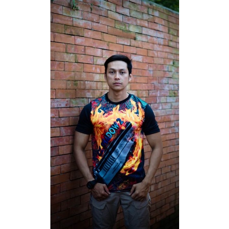 KAOS TNI ARMY JERSEY PRINTING T-SHIRT CZ SHADOW 2