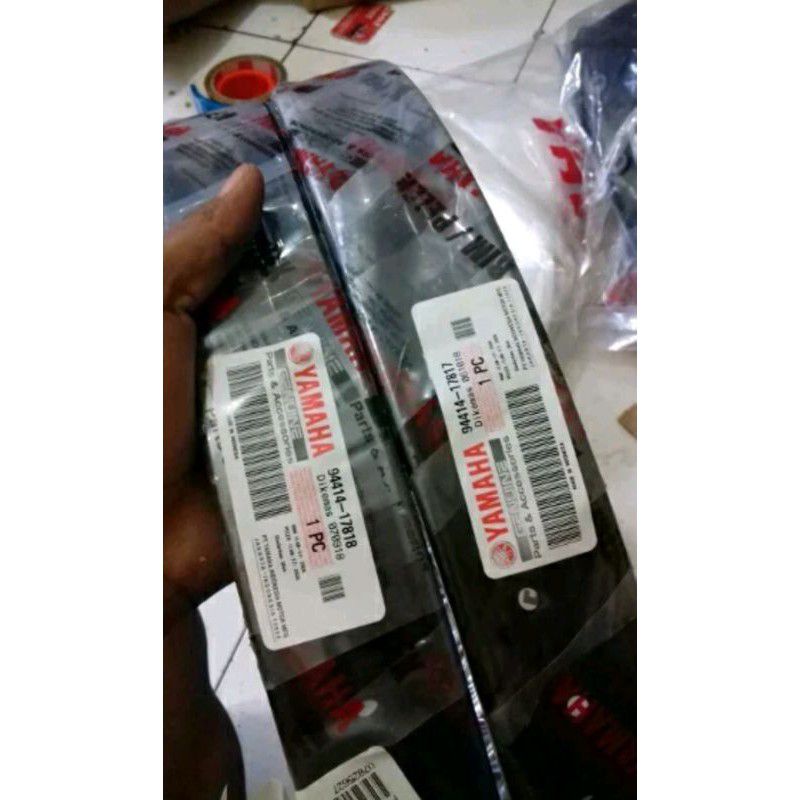 VELG DID DEPAN BELAKANG HITAM 17× 140 YAMAHA VEGA RR ZR  ORIGINAL YAMAHA