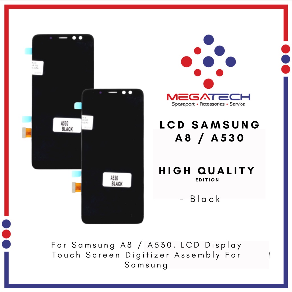 LCD Samsung A8 2018 / A530 Fullset Touchscreen - OLED