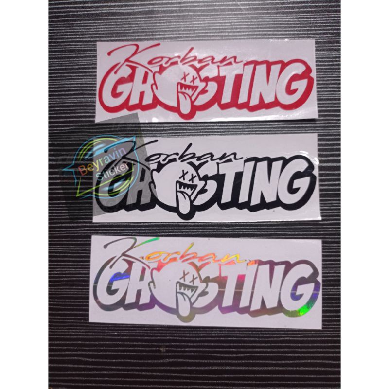 STICKER KORBAN GHOSTING CUTTING