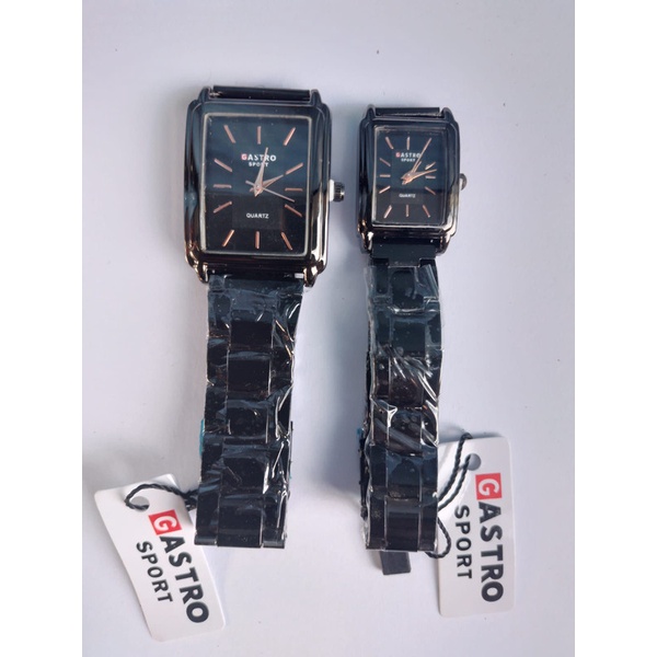 Jam Tangan GASTRO COUPLE CAPLE 8089 Watch Pria Dan wanita Couple Gastro Sport Stainless