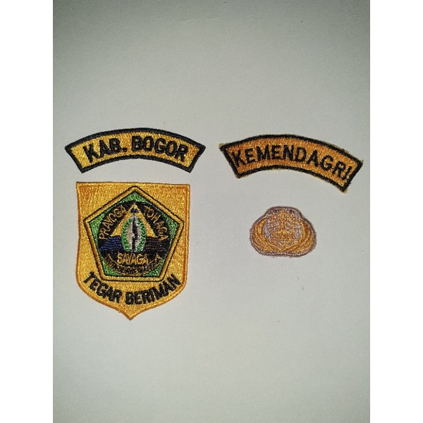 Atribut Seragam PDH/PNS/Guru/Pemda Kabupaten Bogor (Kemendagri)