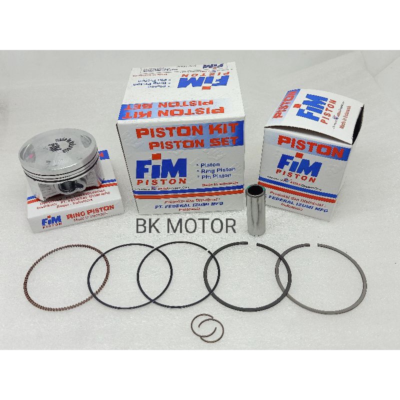 PISTON KIT SEHER FIM 72 VARIO 150 PIM PEN 14 STD-50-100