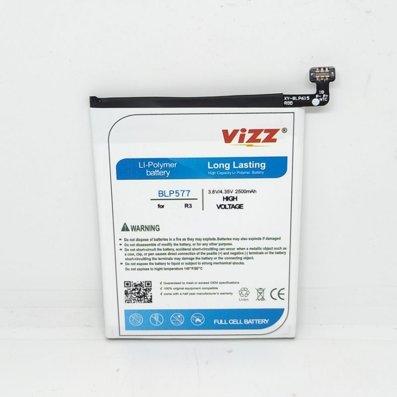 Baterai Batre Vizz R3 BLP577 Original Vizz