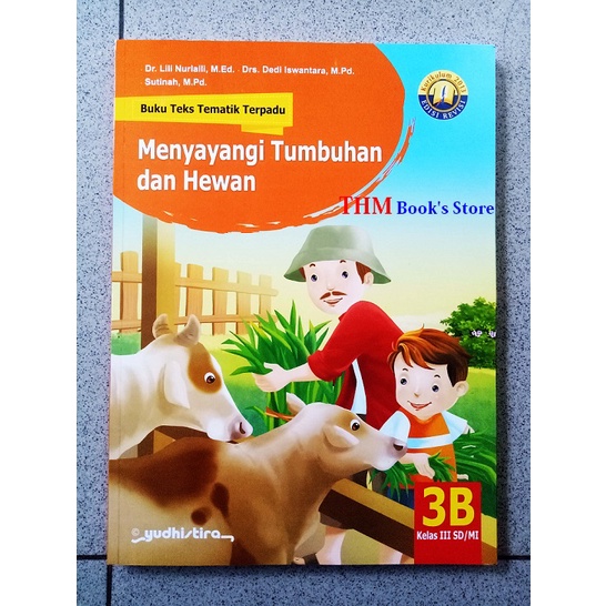 Buku Teks Tematik Terpadu 3B SD Kelas 3 - Yudhistira