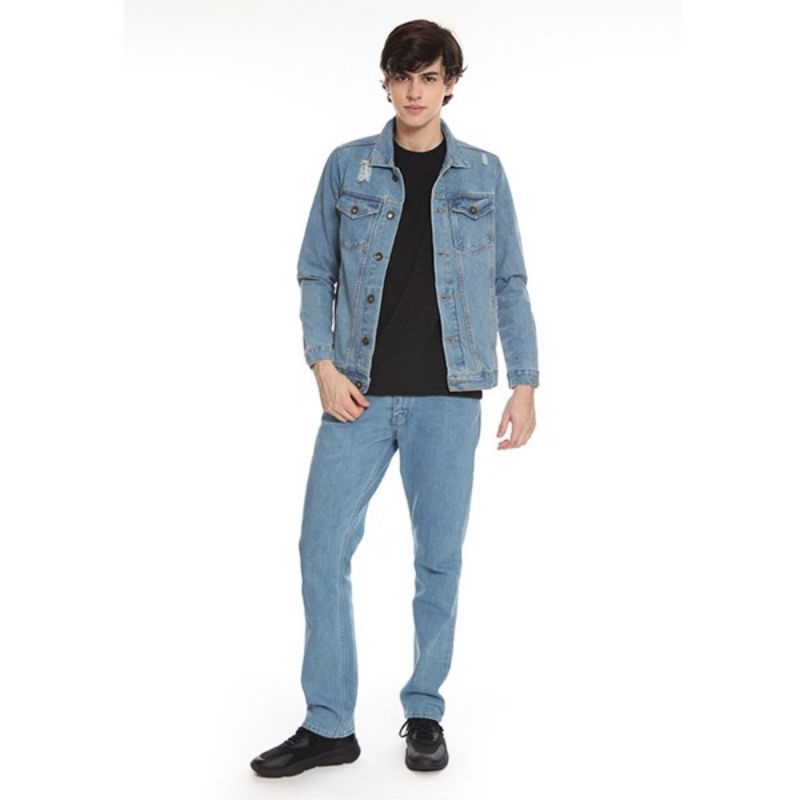 2nd Red Jeans Basic Regular Fit