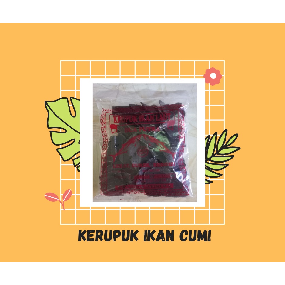 

Kerupuk Ikan Cumi Khas Juwana Pati 250 gr