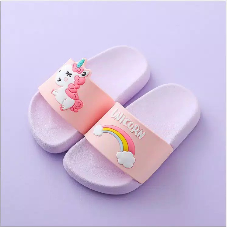 SANDAL SLOP UNICORN ALINA 2088 IMPORT JELLY LENTUR EMPUK MODEL BARU PROMO DISKON MURAH BERKUALITAS