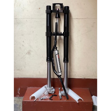 USD SHOCKBREAKER DEPAN REALJUMP KLX DTRACKER DELKEVIC BUKAN EXPEDITION