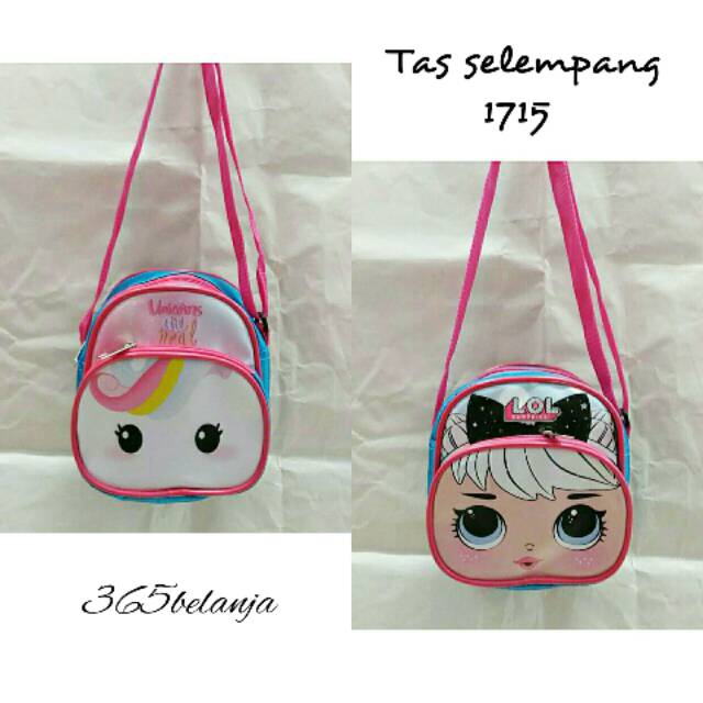 Sling Bag/Tas Selempang Anak/Tas Bahu/Dompet Koin/Tas Anak/Tote Bag Anak/Tas selempang anak 1715