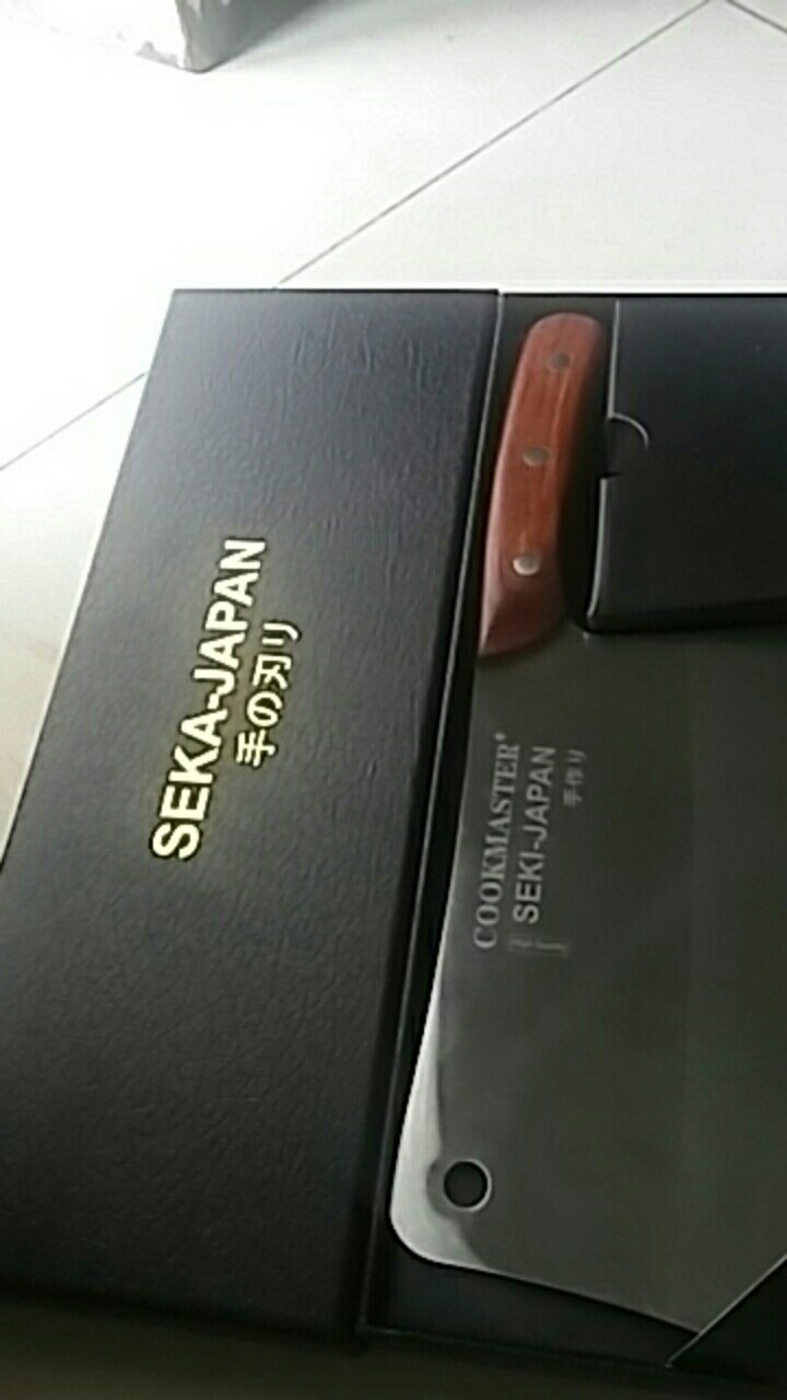 Pisau Golok Daging / Chopper Knife Stainless Steel Seki-japan Hy732002