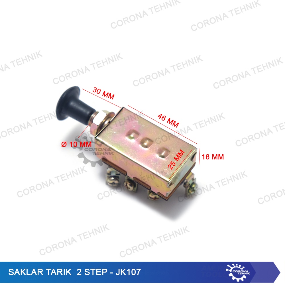 JK107 - Saklar Tarik 2 Step