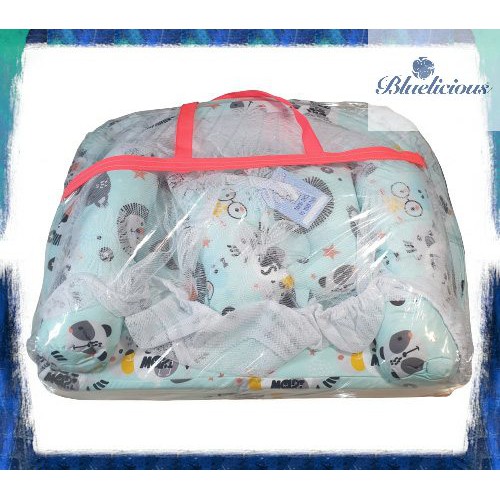 Kasur Lipat Kelambu Bayi - Matras Baby - Motif Animal Lucu