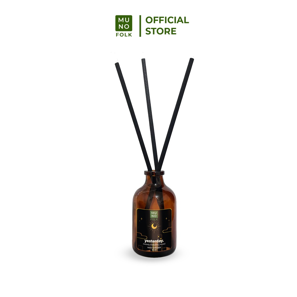 Muno Folk - Reed Diffuser 50ml I Pengharum ruangan aromaterapi-Yesterday