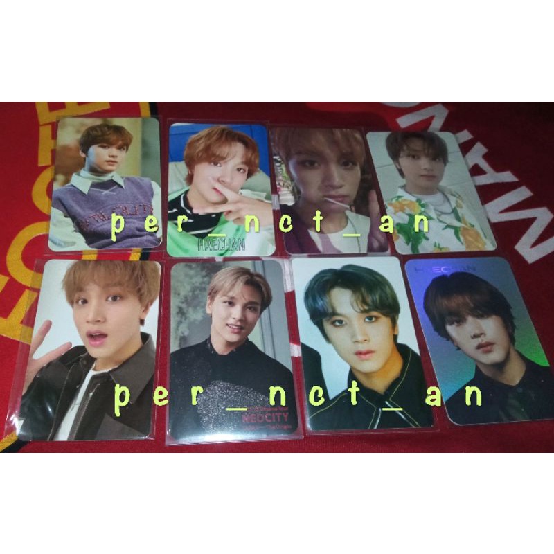 Photocard PC Haechan kihno hello future arena tour japan ar resonance stamp suhum holo reso pt.1
