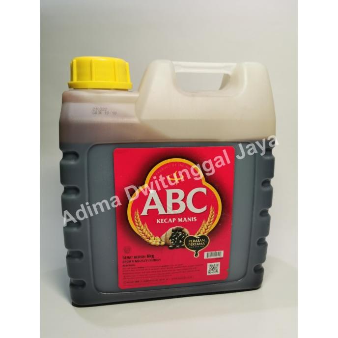 

Diskon Kecap Manis ABC Dirigen / Jerigen / Galon 6 kg Diskon