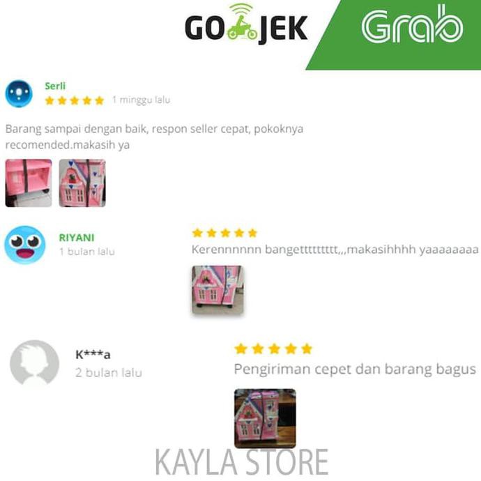 Dijual Rumah Boneka Barbie Ukuran Kecil Tbk