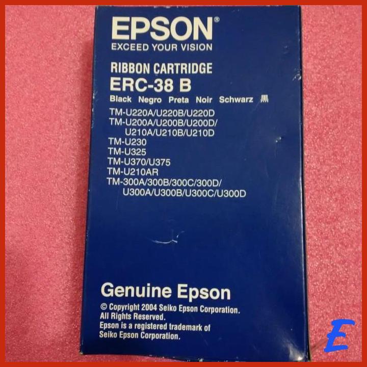 Ribbon Pita Printer Kasir Epson TMU 210 220 TM230 TM U300 Epson ERC 38