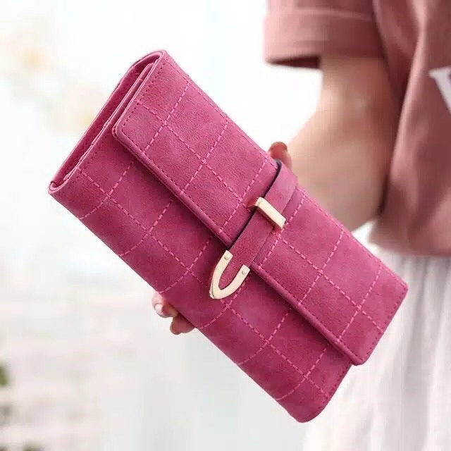 dompet lidah jait jait kotak / dompet lipat / dompet panjang