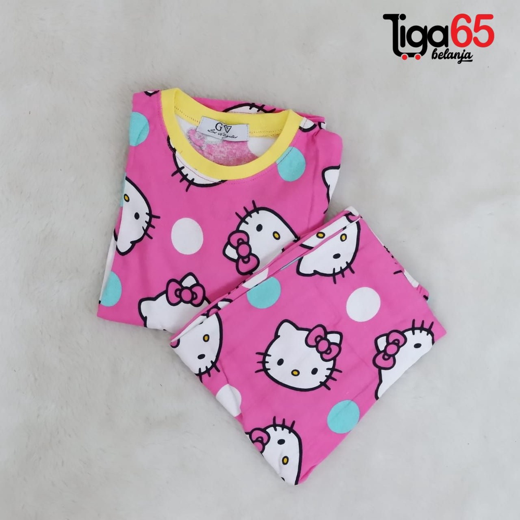 365 Piyama Anak Setelan Baju Tidur Pajamas Big Size 2-16