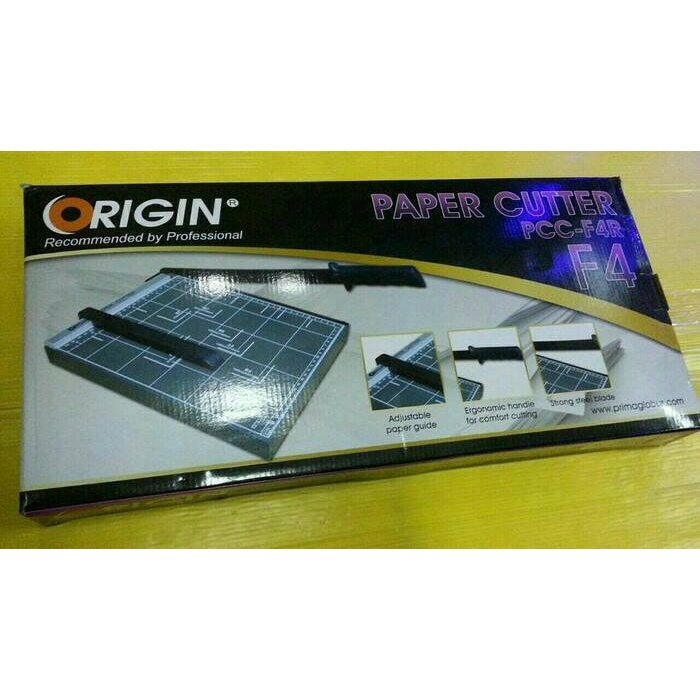 

Hemat Paper Cutter Origin F4R Alat Potong Kertas Folio Gilaa!!!