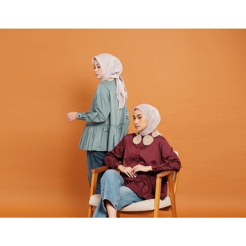 JSTORY TUNIK TERBARU /ATASAN COTTON /JSTORY TUNIC GRETA ALN