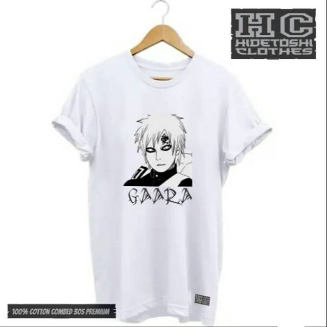 Kaos T-shirt gaara