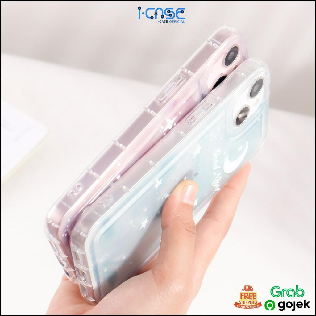 Clear Softcase Fantasy Star Full Cover for iPhone 7 8 PLUS XR X XS 11 12 Pro Max / 13 Pro Max / 14 Pro Max