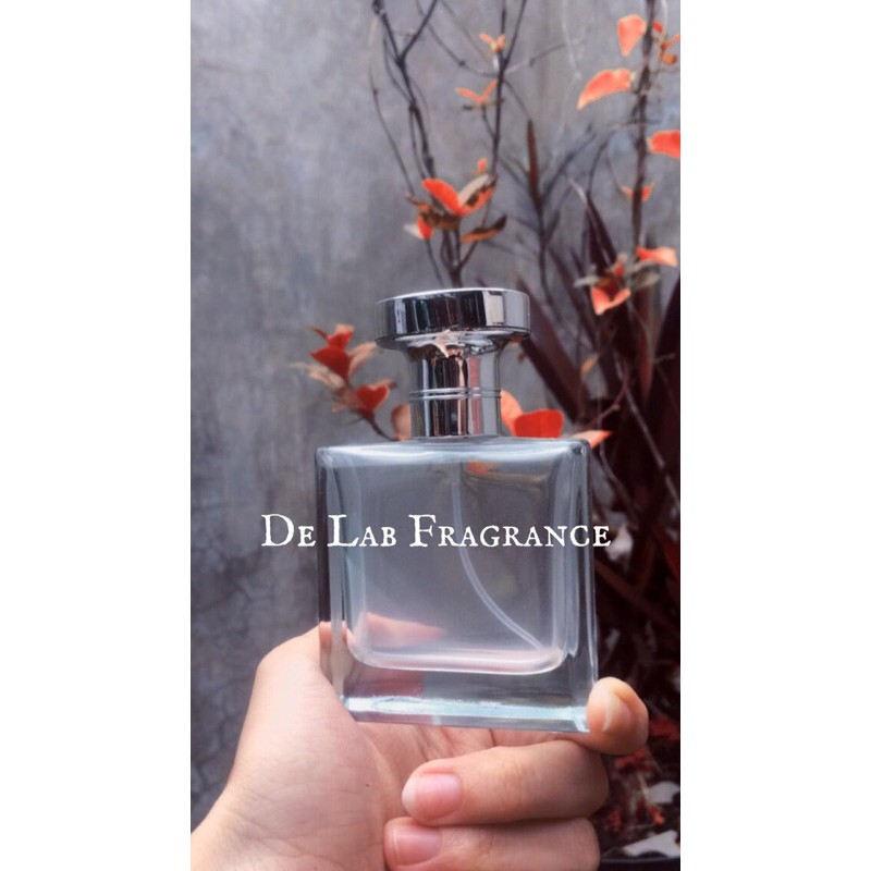 botol parfum belagio 50 ml / botol parfum kaca / botol parfum kotak 50 ml