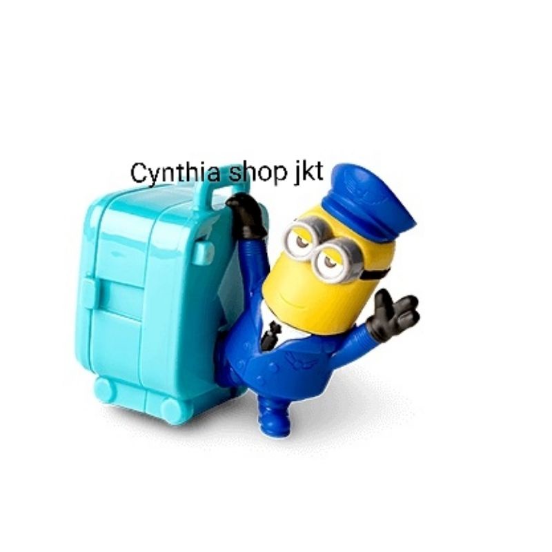 Mainan happy meal minion 2022 mcd minions rise of gru mcdonalds kevin