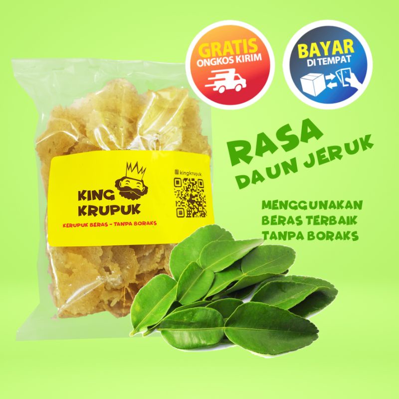 

KERUPUK GENDAR | KARAK | KERUPUK PULI | KERUPUK BERAS - RASA DAUN JERUK