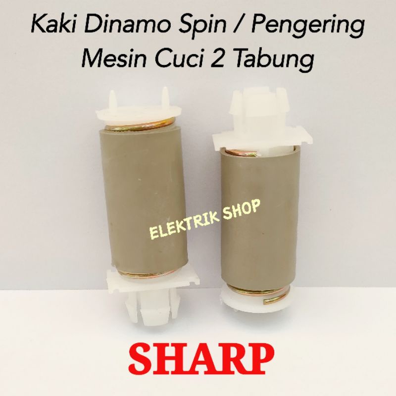 KAKI DUDUKAN DINAMO PER SPIN / PENGERING MESIN CUCI 2 TABUNG SHARP