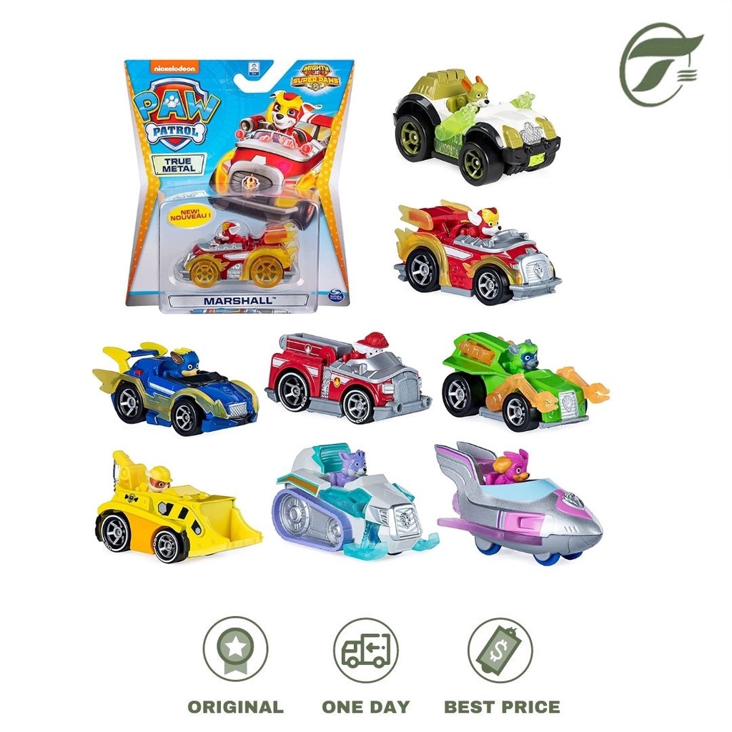 MAINAN PAW PATROL DINO & CORE 6053257 TRUK TEMPUR NICKELODEON