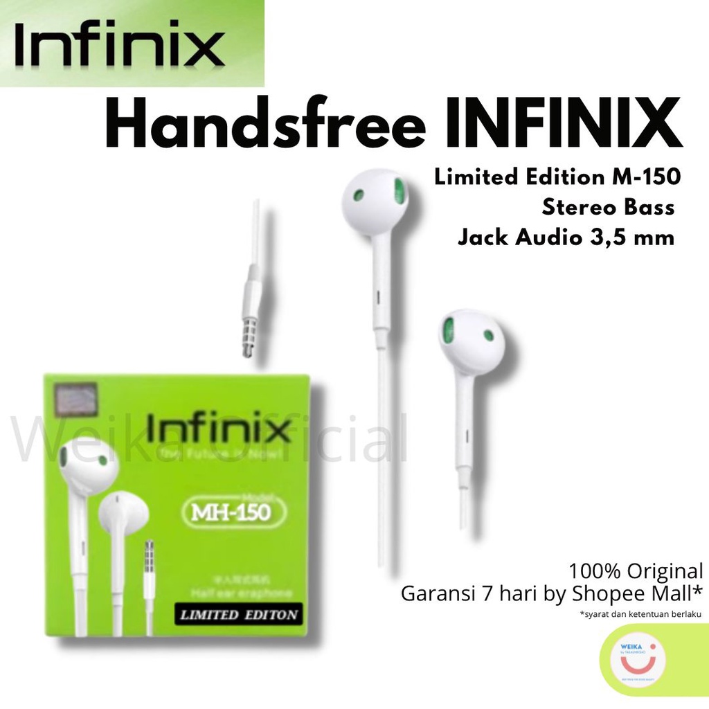 Handsfree INFINIX MH-150 Limited Edition Stereo Bass