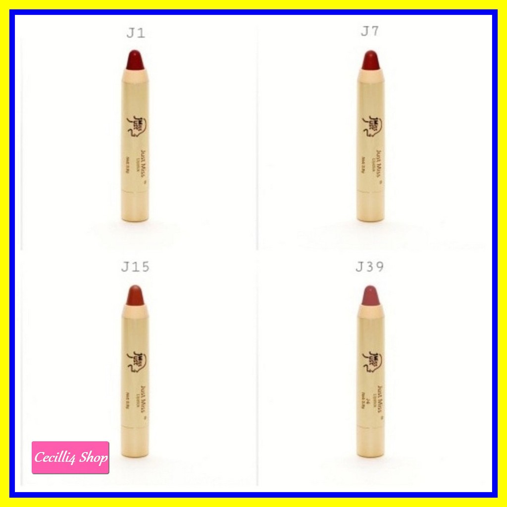 [HOT SALE] Just Miss Lipstik Putar &Gold&