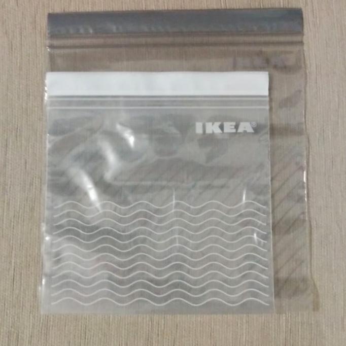 

BISA COD reseable bag zipper bag ikea isi 10 (5 besar + 5 kecil) KOMPLIT Kode 285