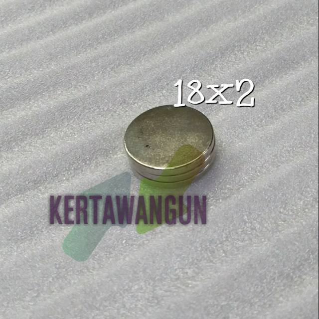Magnet Neodymium kecil 18x2