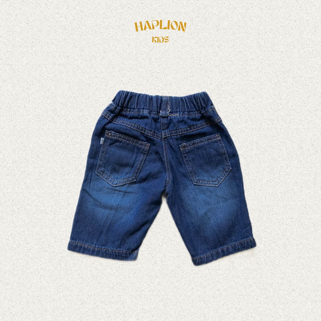 Celana Jeans Pendek Anak Ripped Whisker 1 - 6 Tahun | Haplion Kidswear