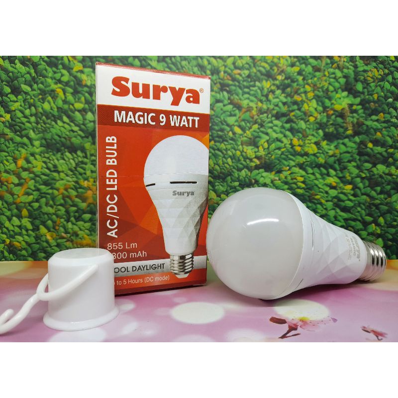 Lampu emergency Surya 9 watt