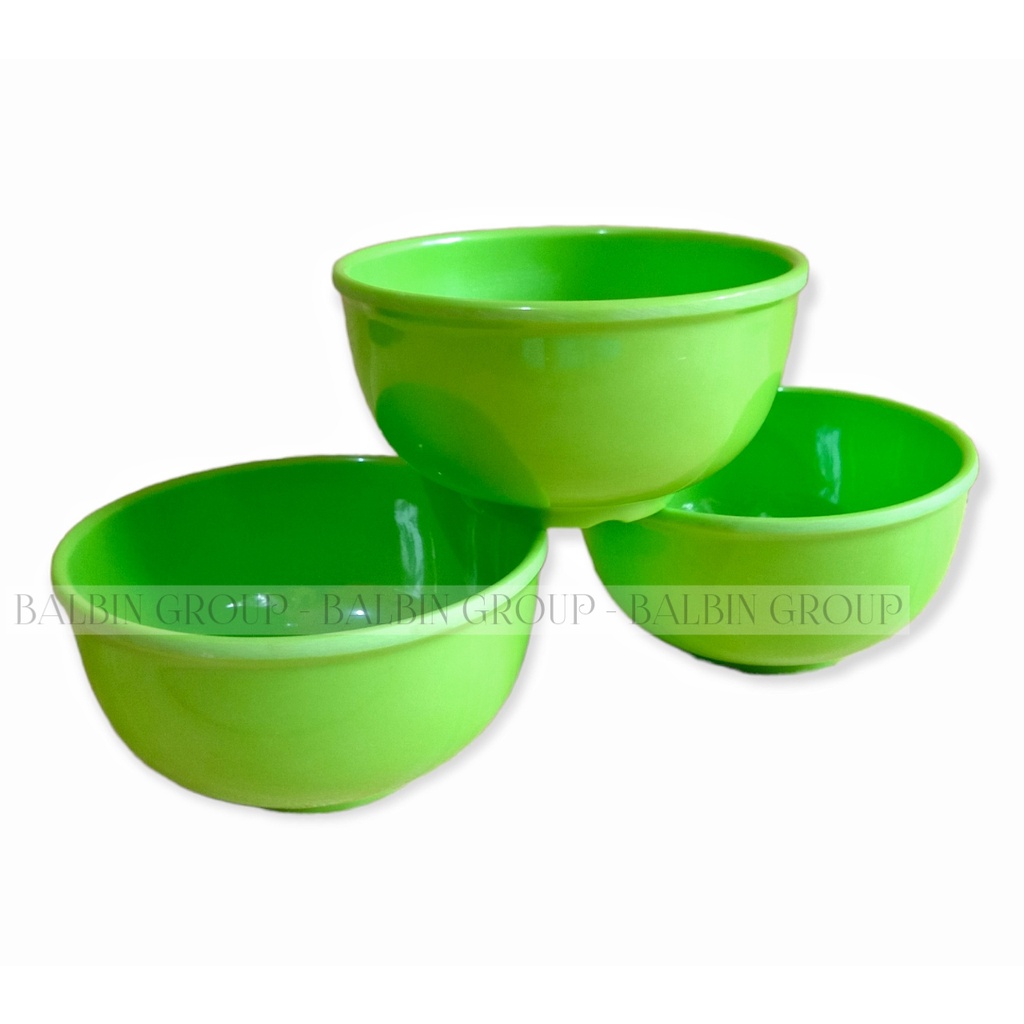 MANGKUK KECIL MELAMINE SINGA SINGI uk.11cm / MANGKUK BULAT MELAMIN TEBAL / MANGKOK KUAH / MANGKUK KECIL SERBA GUNA / MANGKUK KECIL MELAMIN HIJAU