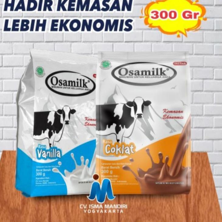 

Kekinian Osamilk 500gr dan 300gr