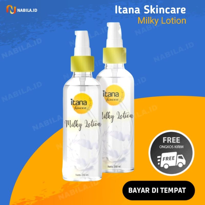 MILKY LOTION ITANA SKINCARE - HANDBODY LOTION WHITENING BPOM