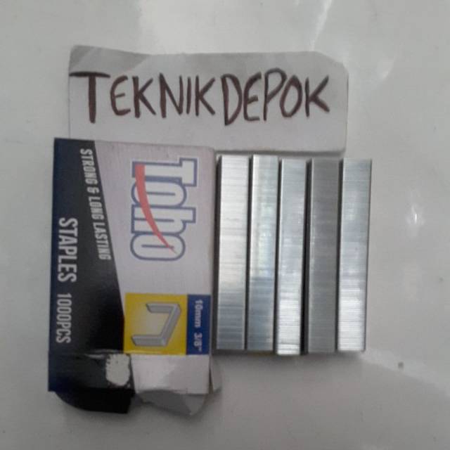 

ISI STEPLES 8 MM ISI JETREKAN REFILL STAPLES TOHO DISKON