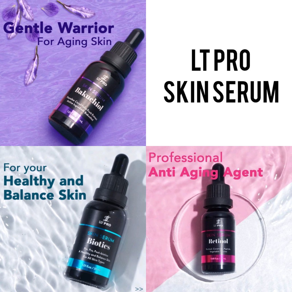 LT PRO Skin Serum Biotics 30ml / Bakuchiol 30ml / Retinol 20ml