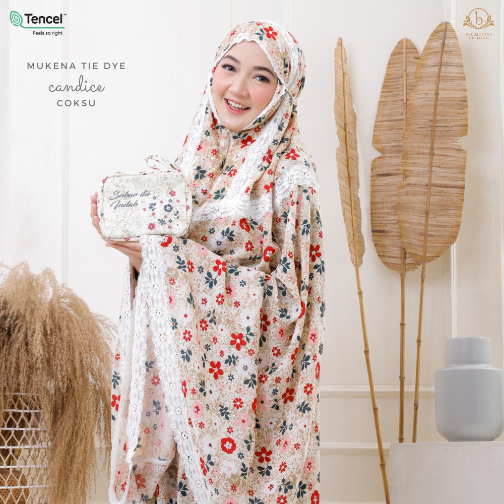 Mukena Tiedye Candice Coksu (Mukena 2 in 1)