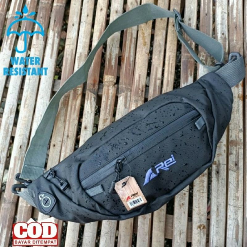 Tas Selempang Pinggang Pria Scope Arei Outdoorgear Waistbag Pria Waterproof Anti Air Premium Murah